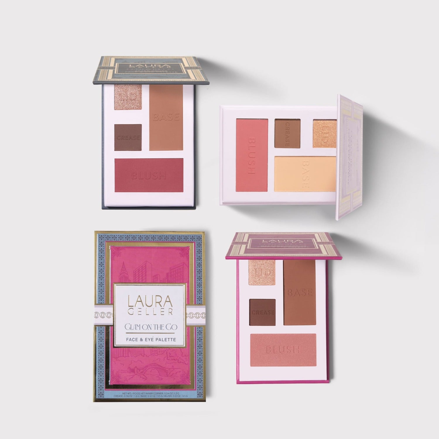 Glam on the Go Face + Eye Palette soldier