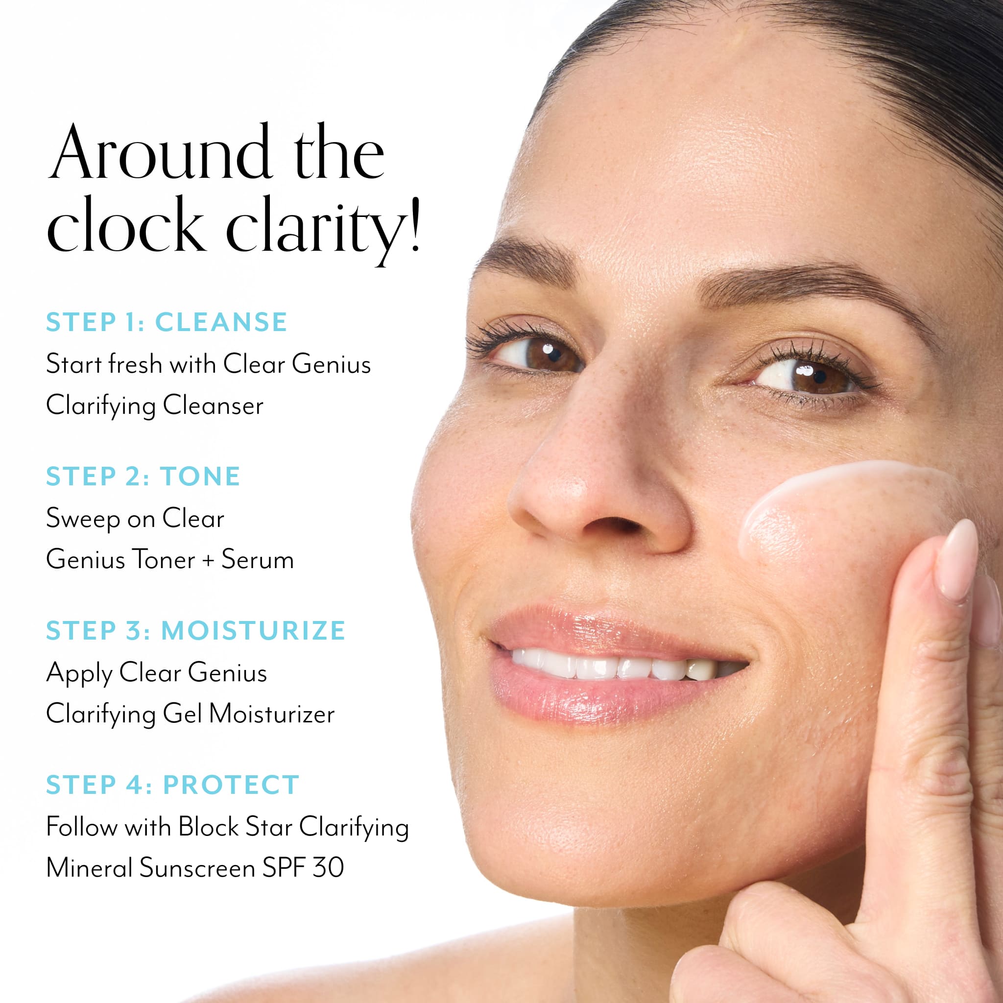 Clear Genius Clarifying Gel Moisturizer with Clarity 5 Complex - Image 7