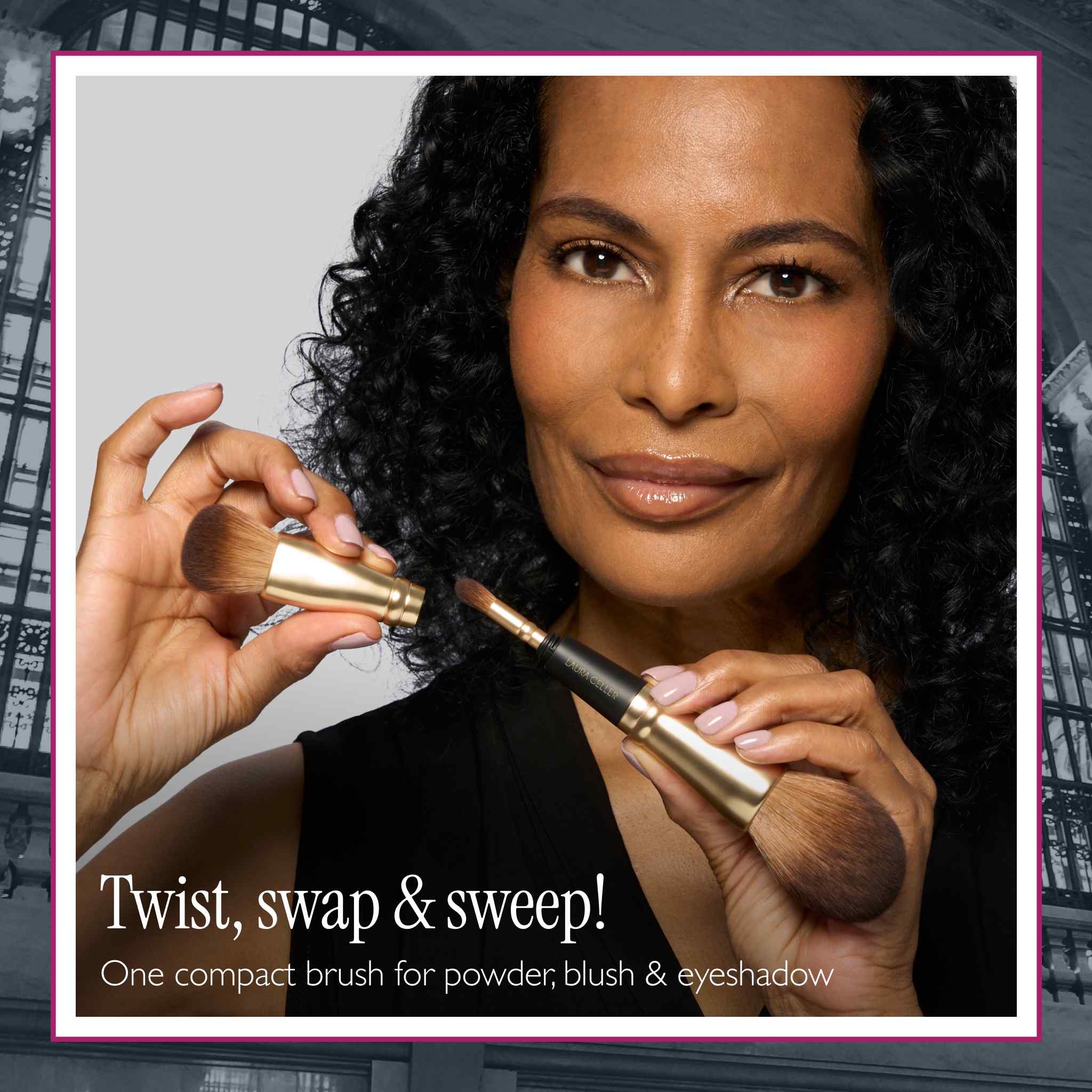 Geller To-Go 4-in-1 Travel Makeup Brush - Image 6