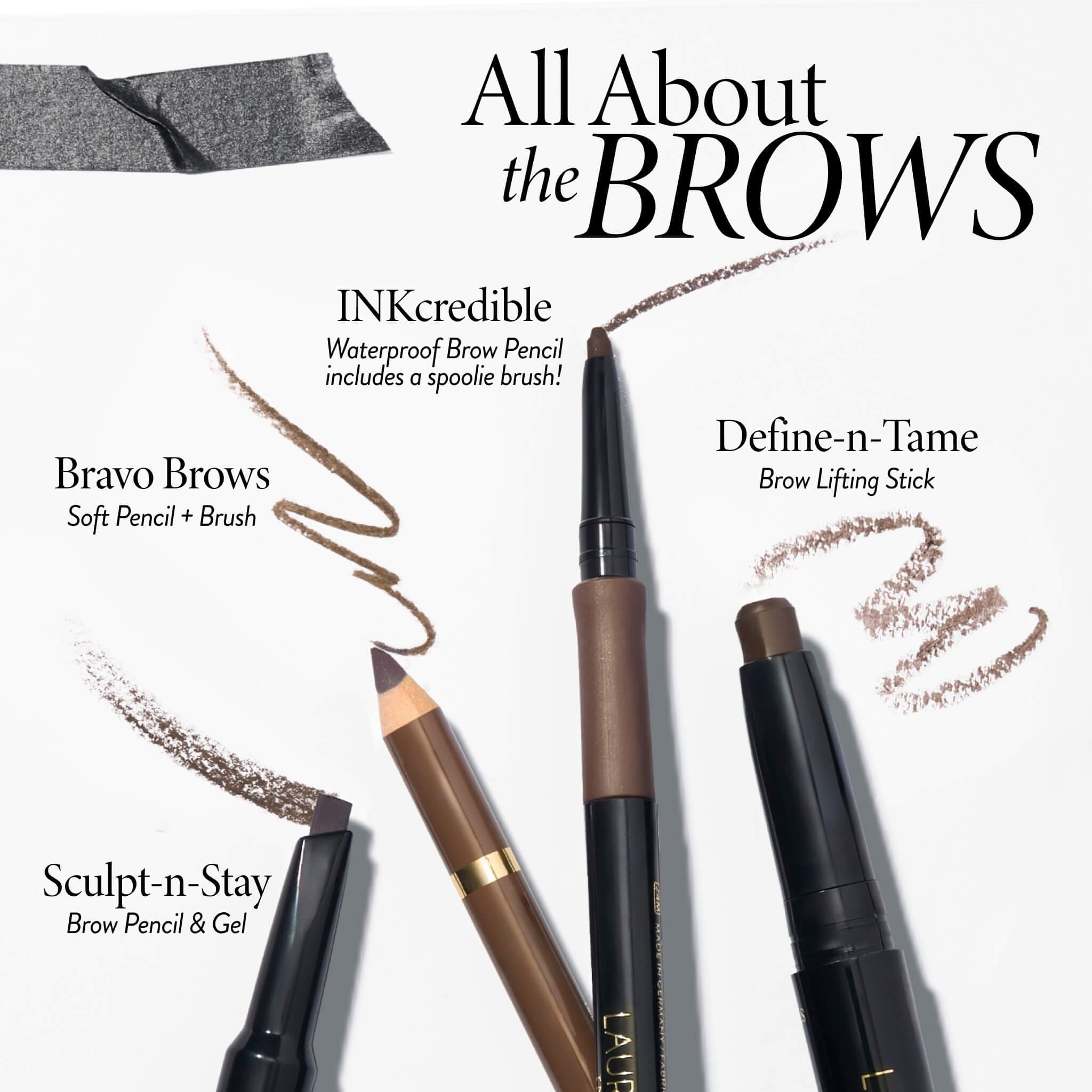 Sculpt-n-Stay Waterproof Brow Pencil & Gel - Image 4